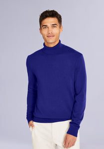 AZURE MERINO HIGH NECK