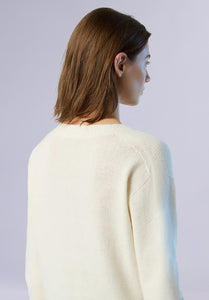 ECRU MERINO V NECK