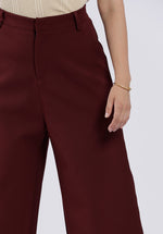 Load image into Gallery viewer, SASHA ROUGE WIDE PANTS
