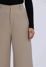 Load image into Gallery viewer, SASHA BEIGE WIDE PANTS
