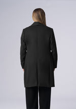 Load image into Gallery viewer, cashmere double breasted wrap-coat
