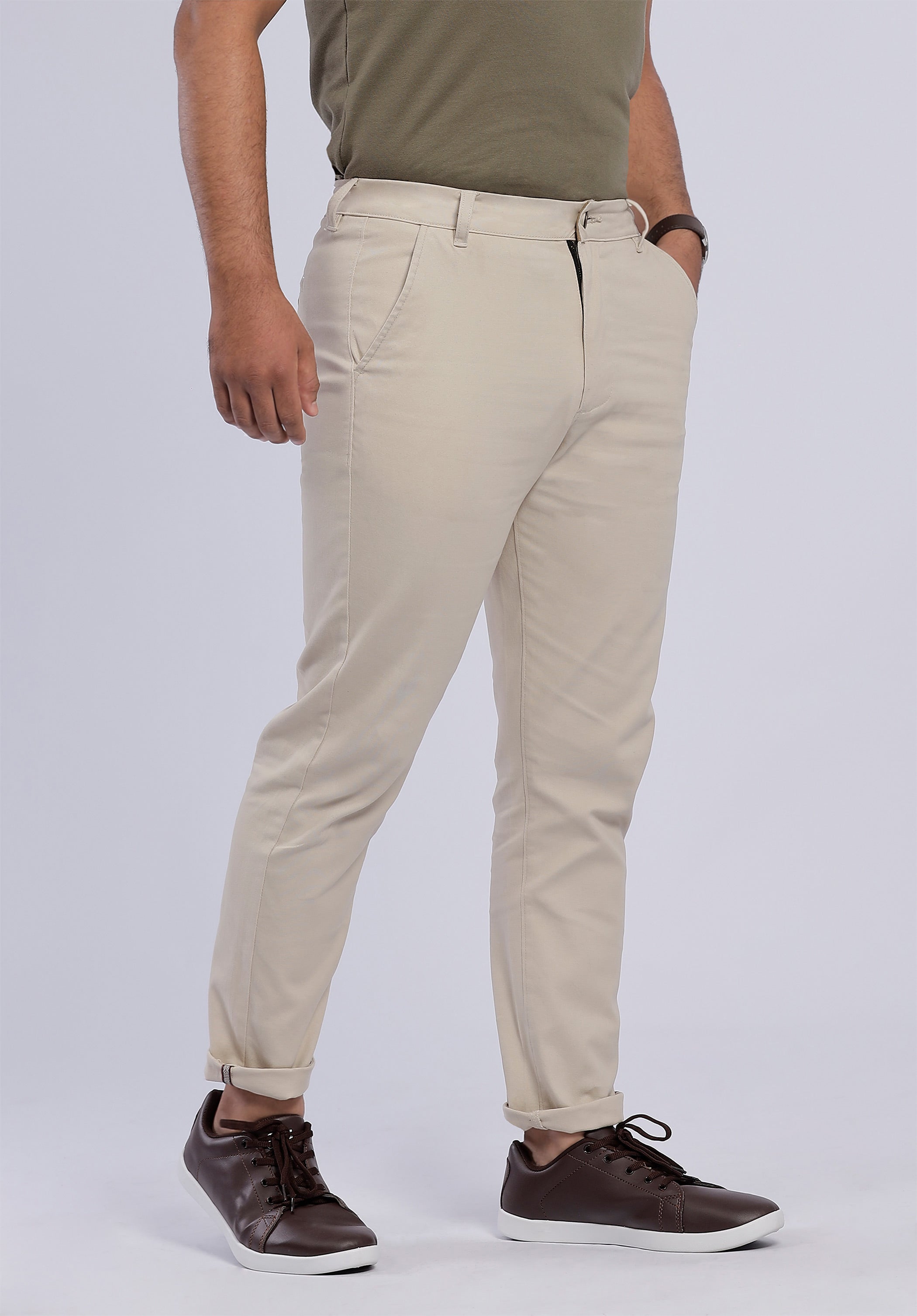 STONE CHINO PANTS