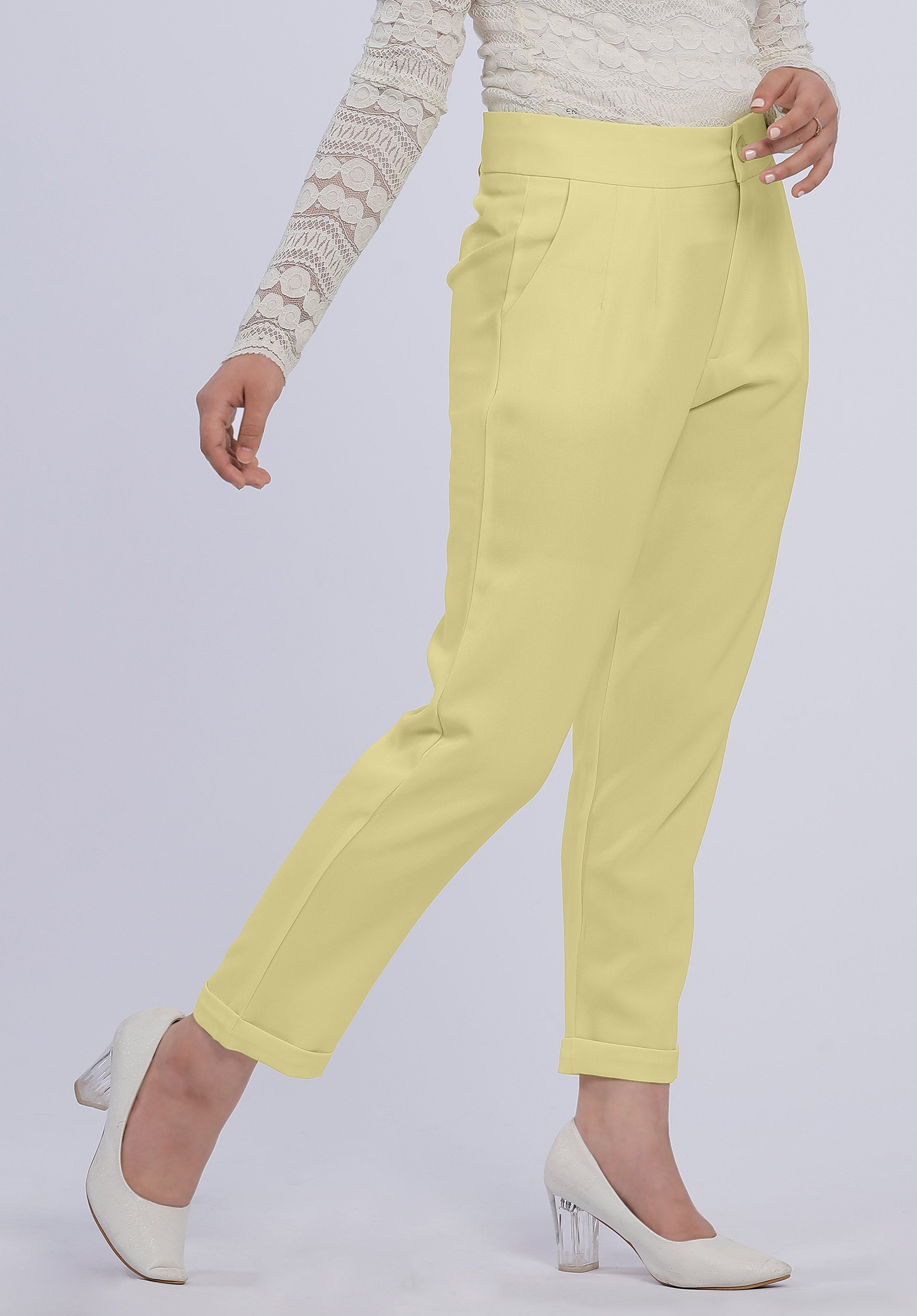 MOLLY YELLOW CHINO