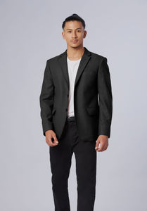 single breasted-cashmere blazer-men