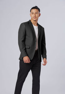 single breasted-cashmere blazer-men