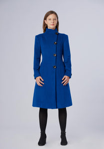 single breasted-longcoat-women