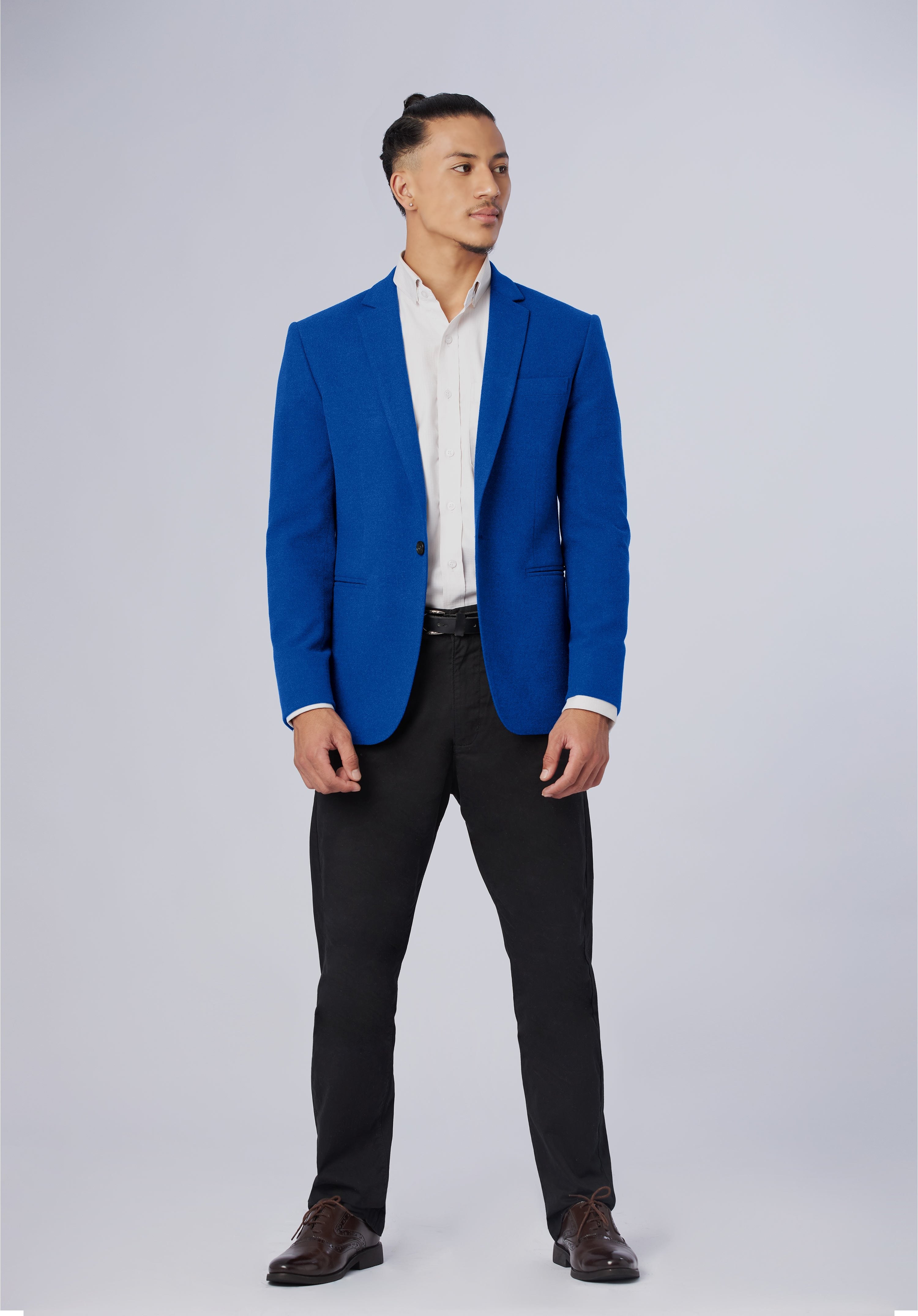 single breasted-blazer-men