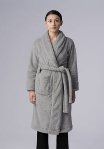 MINK GREY WINTER ROBE