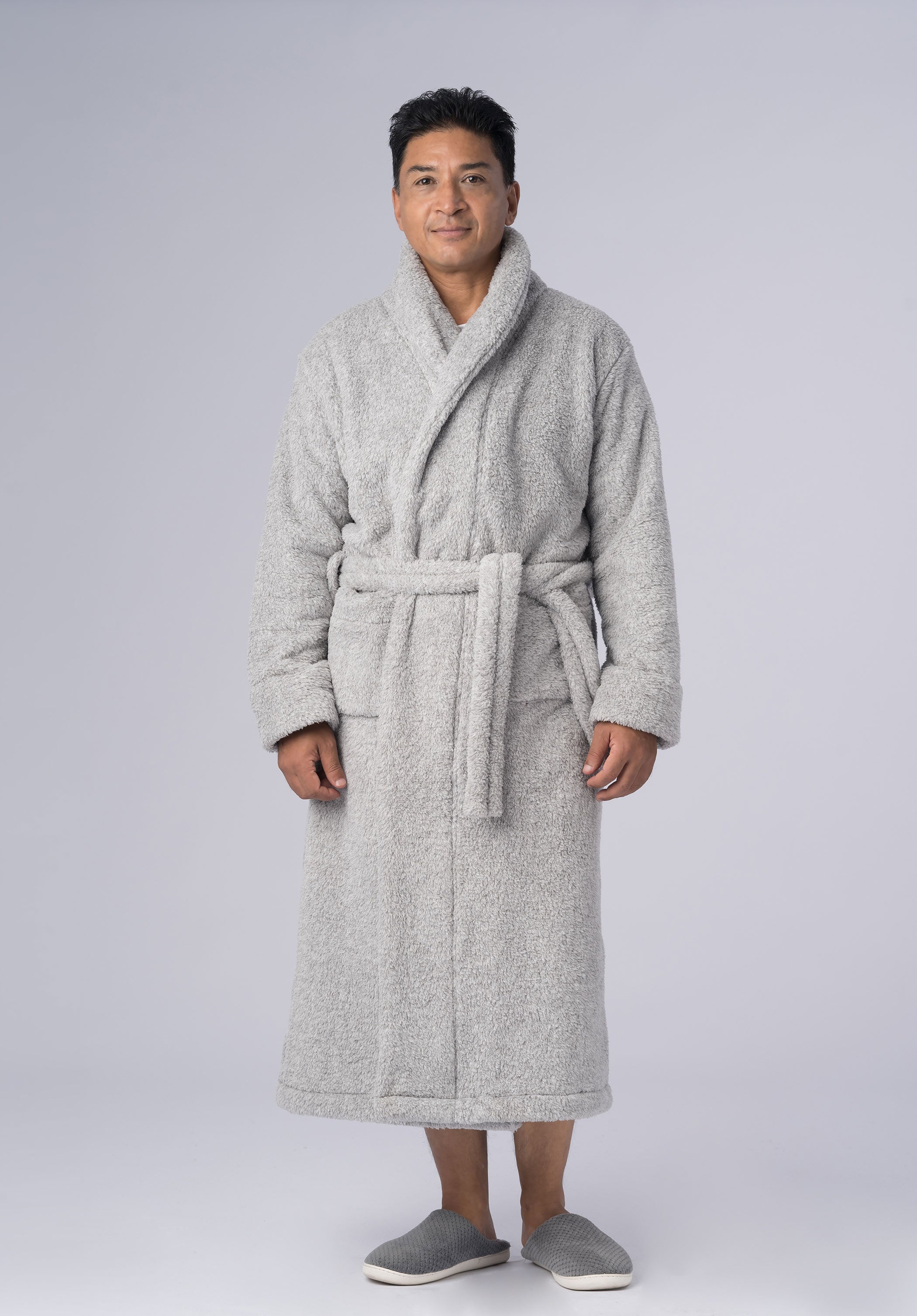 MINK GREY WINTER ROBE